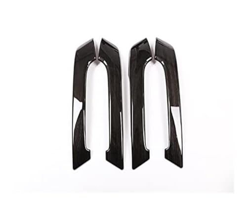 BLBNEZBZTY 4PS Schwarz Holz Auto Innen Tür Griff Armlehne Pull Trim Abdeckung Für Toyota Land Für Cruiser Prado FJ150 2010-2018 Armlehne Fensterschalters(‎1) von BLBNEZBZTY