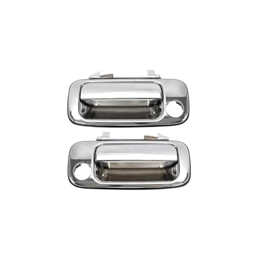 BLBNEZBZTY Außentürgriffkappe Äußere Türgriffabdeckung Für Toyota Land Für Cruiser 80, LC80, FJ80 4500 (1991-1997)(1 Pair Front) von BLBNEZBZTY