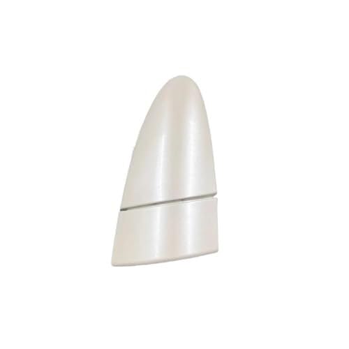 BLBNEZBZTY Außentürgriffkappe Äußerer Türgriff Für CR-Z 2011-2015, außen weiß lackiert(Right No Hole) von BLBNEZBZTY