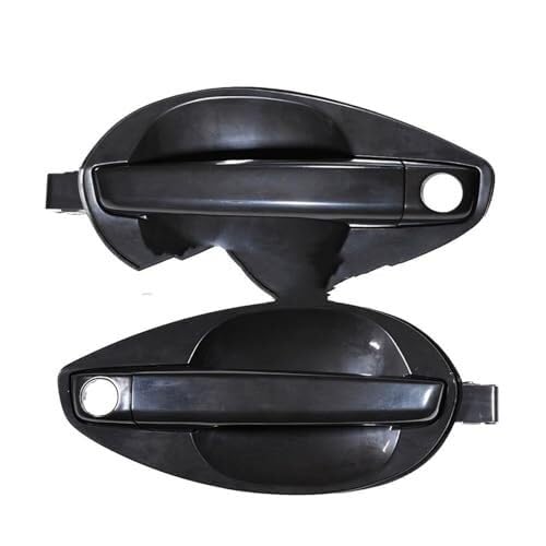 BLBNEZBZTY Außentürgriffkappe Auto Außentür Griff Für Tiburon Coupe 2,0 L/2,7 L 2003-2008 82650-2C000/82660-2C000 Links & Rechts(A Pair) von BLBNEZBZTY