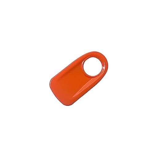 BLBNEZBZTY Auto Handschuhfach Griff Dekoration Aufkleber Für Smart 453, Für Fortwo & Für Forfour, Weiß Armlehne Fensterschalters(‎Orange) von BLBNEZBZTY