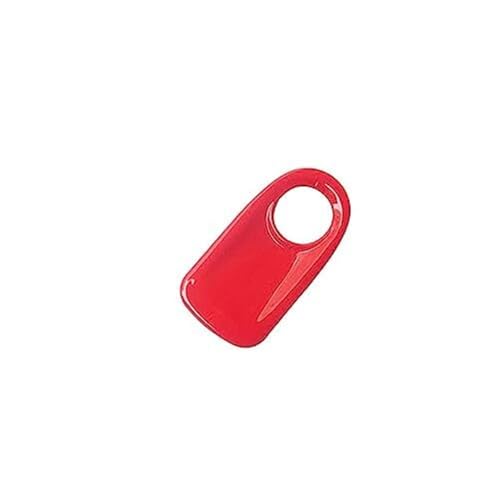 BLBNEZBZTY Auto Handschuhfach Griff Dekoration Aufkleber Für Smart 453, Für Fortwo & Für Forfour, Weiß Armlehne Fensterschalters(‎Red) von BLBNEZBZTY