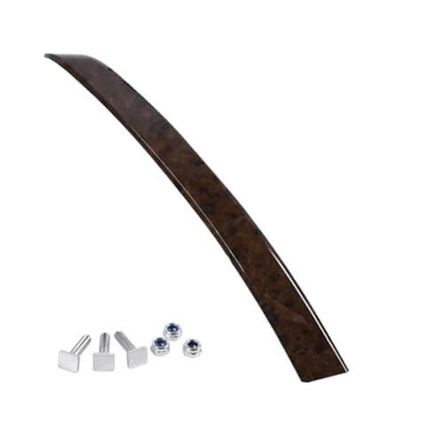 BLBNEZBZTY Auto Innen Tür Armlehne & Griff Trim Kit Dekorative Abdeckung Für 5 Series E60 E61 2004-2006 Armlehne Fensterschalters(‎Front Right Brown) von BLBNEZBZTY