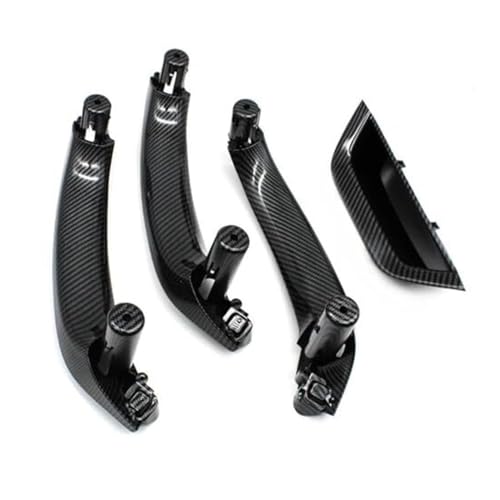 BLBNEZBZTY Auto Innen Tür Griff Abdeckung Panel Ersatz Für X3 X4 F25 F26 2010-2016 4PCS SET LHD RHD Armlehne Fensterschalters(‎Rhd Carbon Fiber) von BLBNEZBZTY