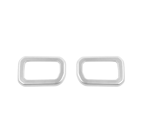 BLBNEZBZTY Auto Innen Tür Griff Aufkleber Dekoration Abdeckung Zubehör Für Jimny JB64 JB74 2019-2023 Armlehne Fensterschalters(‎Silver) von BLBNEZBZTY