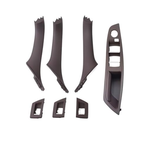 BLBNEZBZTY Auto Innen Tür Griff Set Für 5 Series F10 F11 520i-535i (2009-2016) Rechts Lenkrad RHD Armlehne Fensterschalters(‎Rhd Moka) von BLBNEZBZTY