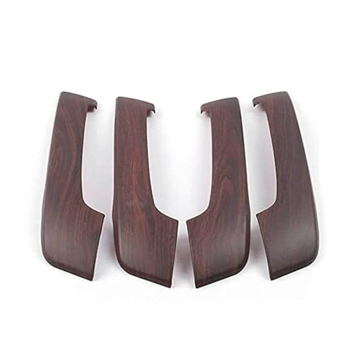 BLBNEZBZTY Auto Innen Tür Griff & Abdeckung Trim Für Toyota Land Für Cruiser Prado 150 2018-2020 Armlehne Fensterschalters(‎Wood Grain) von BLBNEZBZTY