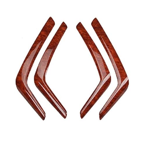 BLBNEZBZTY Auto Innen Tür Griff & Dekoration Streifen Trim Für Toyota Für Rav4 2013-2018 Armlehne Fensterschalters(‎Red) von BLBNEZBZTY