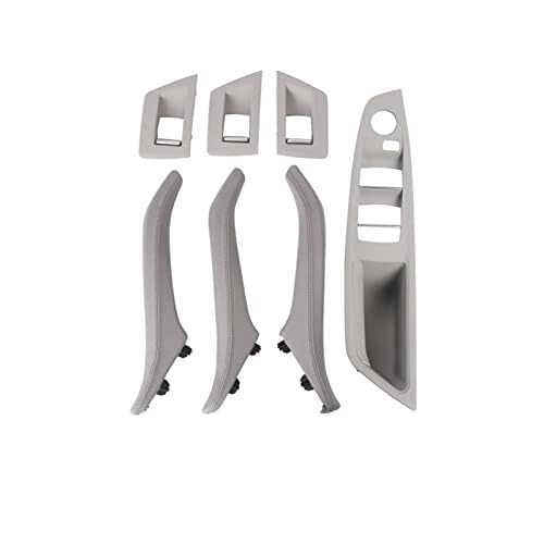 BLBNEZBZTY Auto-Innenraum-Armlehnen Und -Türgriffe Set (7-teilig) Für 5 Series F10 F11 51417225866, Linke Rechte Seite Armlehne Fensterschalters(‎Rhd) von BLBNEZBZTY