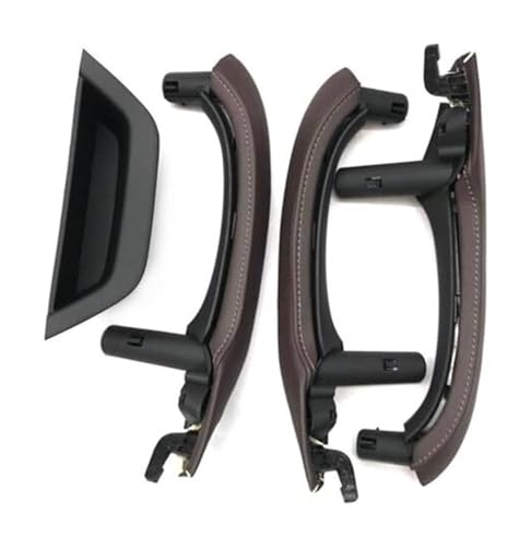 BLBNEZBZTY Auto-Innentürgriff Für X3 X4 F25 F26 (2010-2016), Ersatz Der Abdeckung, Linke Und Rechte Fahrerseite Armlehne Fensterschalters(‎Lhd Set Moka) von BLBNEZBZTY
