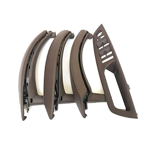 BLBNEZBZTY Auto-Innentürgriff Und Armlehne Aus, Zuggriff-Set Für X5/X6 E70/E71/E72 2007–2013, Rechtslenker Armlehne Fensterschalters(‎Rhd Moka 7pcs) von BLBNEZBZTY