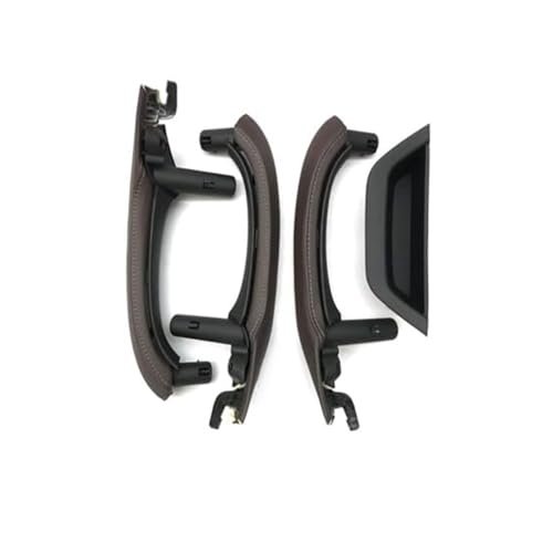 BLBNEZBZTY Auto-Innentürgriff-abdeckungssatz Montageersatz Links Und Rechts Für X3 X4 F25 F26 2010-2016 Armlehne Fensterschalters(Rhd Set Moka) von BLBNEZBZTY