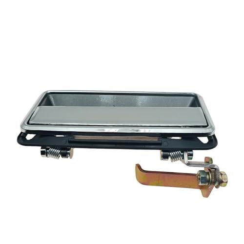 BLBNEZBZTY Bagger Zubehör Für TAKEUCHI 175/150/160 Cab Türschloss Montage Mit Inneren Und Äußeren Griffen, Schloss Zylinder & Block Armlehne Fensterschalters(‎Outer Handle) von BLBNEZBZTY