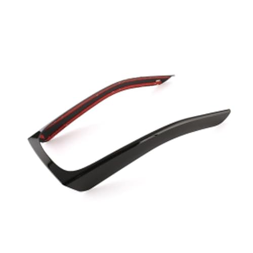 BLBNEZBZTY Für A4 B8 Für A5 2009-2016 Autoinnenraum Vorne Mittelkonsole Schalthebelrahmen Dekoration Abdeckung Verkleidung Auto ABS Styling Modifiziert Staubschutzpad Getränkehalter Auto(‎Black) von BLBNEZBZTY