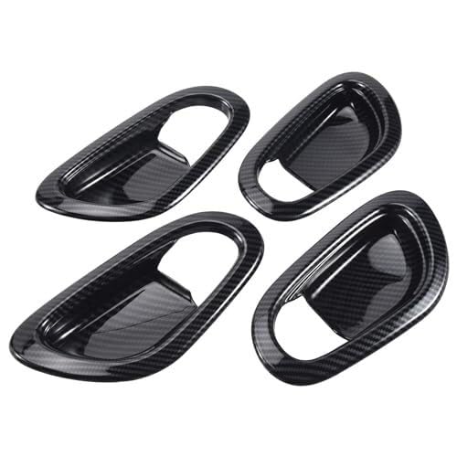BLBNEZBZTY Für Navara NP300 2016-2021 Carbon Fiber Auto Innen Türgriff Schutz Abdeckung Trim Aufkleber Armlehne Fensterschalters BLBNEZBZTY Für Navara NP300 2016-2021 Carbon Fiber Auto Innen Türgriff Schutz Abdeckung Trim Aufkleber Armlehne Fensterschalters von BLBNEZBZTY