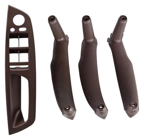 BLBNEZBZTY Für X5/X6 E71/E70 2007-2014 Innen Tür Pull Griff Ersetzen Abdeckung Montage Armlehne Fensterschalters(‎4 Mocha Brown) von BLBNEZBZTY