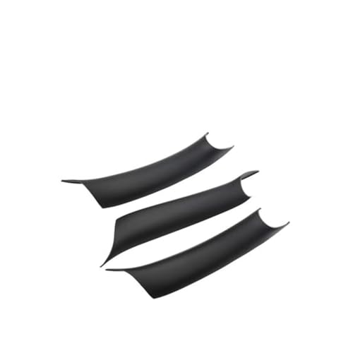 BLBNEZBZTY Innentürgriff-Abdeckungssatz, 3-teilig, Schwarze Kohlefaser-Textur, Für X5 F15 X6 F16 F85 F86 2014–2018 Armlehne Fensterschalters von BLBNEZBZTY