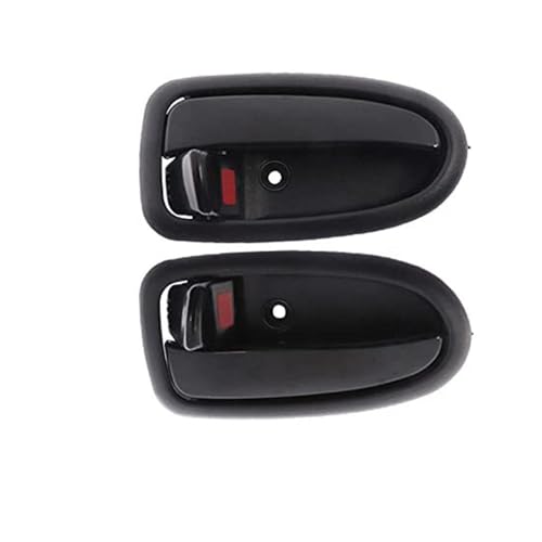 BLBNEZBZTY Innentürgriff Für Hyundai Matrix/Lavita 2001–2010, Silber, Links Und Rechts, 82610-17000-B, 82610-17000-C Armlehne Fensterschalters(‎Black Left Right) von BLBNEZBZTY