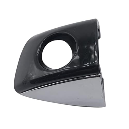 BLBNEZBZTY Schwarz Silber Türgriff Schlüsselloch Abdeckkappe Vorne Links Für A6/S6, A7 Sportback, A8/S8 4H1837879 Armlehne Fensterschalters von BLBNEZBZTY
