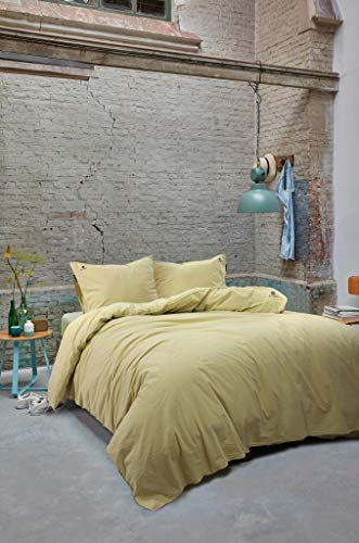 BLCKOUT Texas Bettbezüge Gelb, Baumwolle, 140 x 200/220 cm von BLCKOUT