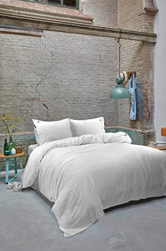 BLCKOUT Texas Bettbezüge weiß, Baumwolle, 140 x 200/220 cm von BLCKOUT