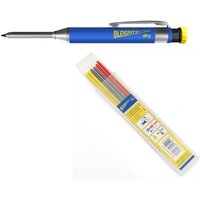 Bleispitz - Tieflochmarker DRY-Set + 6er Pack Ersatzminen Mischpack von BLEISPITZ