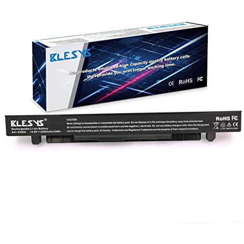 BLESYS Laptop Akku für ASUS R510 R510L R510C X550VQ PC Notebook 14.4V 32Wh 2200mAh (Kompatibel mit Original +15V 44Wh 2950mAh) von BLESYS