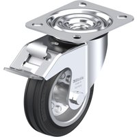 Blickle - 281402 le-ve 100R-FI Lenkrolle mit Feststeller Rad-Durchmesser: 100 mm Tragfähigkeit (max.): von BLICKLE