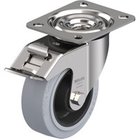 609743 lex-poev 100XR-FI-SG Lenkrolle mit Feststeller Rad-Durchmesser: 100 mm Tragfähigkeit - Blickle von BLICKLE