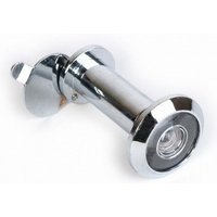 Verchromter Türspion 180° Sicht Blindomax 12 mm - 459 von BLINDOMAX