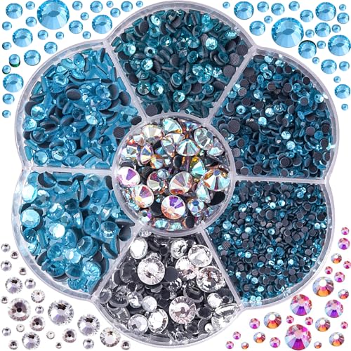 Blinginbox 3000 Stück gemischte Größen Kristalle AB DMC Hot Fix Strass Glas Strass Rot Hotfix Strasssteine zum Aufbügeln... capri blue Blinginbox 3000 Stück gemischte Größen Kristalle AB DMC Hot Fix Strass Glas Strass Rot Hotfix Strasssteine zum Aufbügeln... capri blue von BLINGINBOX