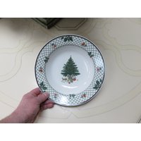 Mikasa Heritage Weihnachtsgeschichte Veggie Gemüse Servierschale von BLINKIEWELLSVINTAGE