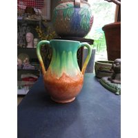 Vintage Empire Ware England Art Deco Mehrfarbige Vase von BLINKIEWELLSVINTAGE