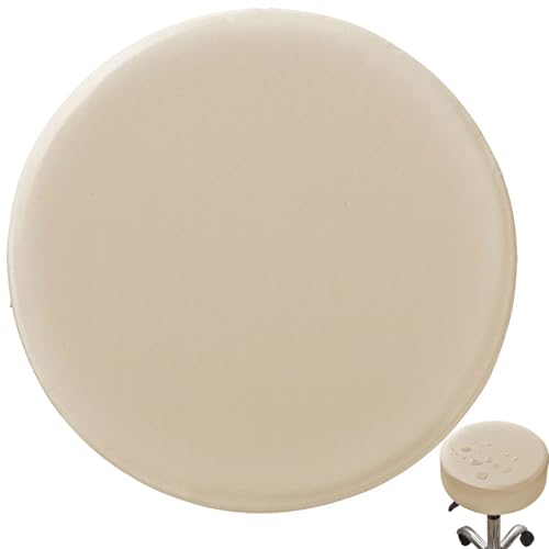 1/2/4/6 Stück Runder Hocker Bezug Runder Barhocker Bezug 35-38cm Hochelastischer Rund Drehstuhl Hockerbezug Waschbarer Elastischer Stuhlhussen Hockerkissenbezug Stuhlbezug for Schützen Stühle(10,6PCS_ von BLLMTEAR