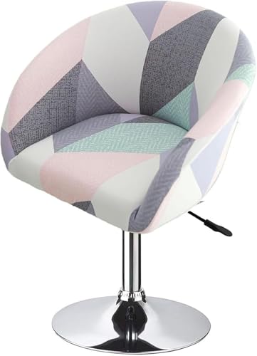 BLLMTEAR 1/2/4 Stück Barhocker Stuhlhussen Bezüge Stretch Stuhlbezug Sesselbezug mit Armlehnen Abnehmbare Schonbezug for Bürostühle Esszimmerstühle Schminktisch Stuhl Küchenstühle(11,4pcs) von BLLMTEAR