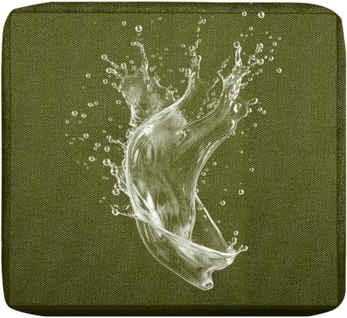 BLLMTEAR Sitzkissenbezug Outdoor Wasserdicht Sofa üBerzug Microfaser Sofasitzbezug Sofakissen-SchonbezüGe for Outdoor,GartenmöBel,Terrasse(25,50x55cm/20x22in) von BLLMTEAR
