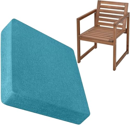 BLLMTEAR Stuhlkissen Gartenkissen Gartenstühle Stuhlauflage Stuhlpolster Sitzkissen Abnembar Bezug mit Reißverschluss Auflage Set Garten Kissen(2,40x5cm/16x2in) von BLLMTEAR