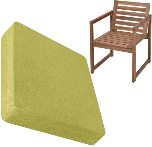 BLLMTEAR Stuhlkissen Gartenkissen Gartenstühle Stuhlauflage Stuhlpolster Sitzkissen Abnembar Bezug mit Reißverschluss Auflage Set Garten Kissen(20,60x5cm/24x2in) von BLLMTEAR