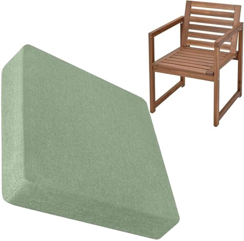 BLLMTEAR Stuhlkissen Gartenkissen Gartenstühle Stuhlauflage Stuhlpolster Sitzkissen Abnembar Bezug mit Reißverschluss Auflage Set Garten Kissen(21,55x10cm/22x4in) von BLLMTEAR
