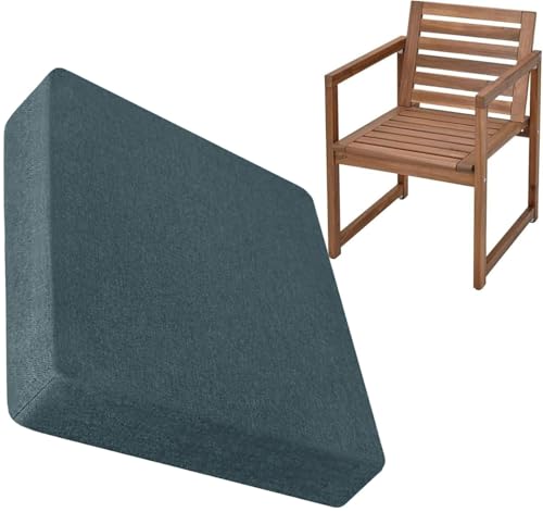 BLLMTEAR Stuhlkissen Gartenkissen Gartenstühle Stuhlauflage Stuhlpolster Sitzkissen Abnembar Bezug mit Reißverschluss Auflage Set Garten Kissen(4,35x3cm/14x1in) von BLLMTEAR
