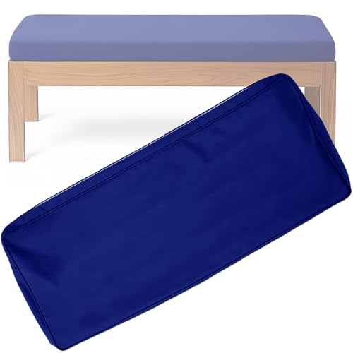 BLLMTEAR Wasserdicht Bezug-Bankkissen Sitzkissen mit Reißverschluss Bezug for Sitzbank Waschbar Abnehmbar, Eckbank Auflagen Hussen for Innen Outdoor Fensterbank Couch(2,40x40x10cm/16x16x4in) von BLLMTEAR