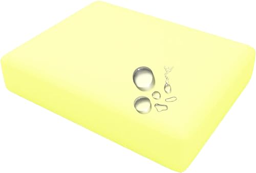 BLLMTEAR Wasserdichter Sofa Sitzkissenbezug 60x60/65x65/50x45cm mit Reißverschluss for Draußen und Drinnen, Kissenbezug for Stühle, Terrassen und Gärten(9,60x55cm/24x22in) von BLLMTEAR