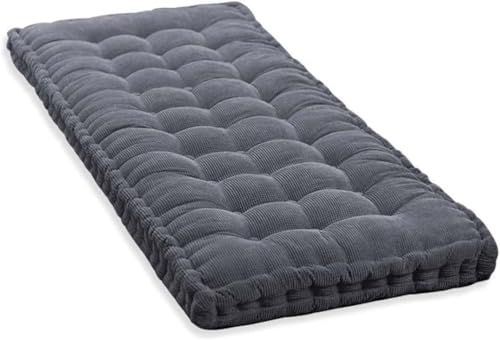 Bankauflage, Sitzkissen Bank, Rutschfestes Bankkissen Outdoor, Sitzpolster Indoor, Gartenbank Kissen 120, 100, 150, 150x45, 150x55, 150 x 40, Sitzauflage Bank for Garten, Terrasse(1,55x18in/140x45cm) von BLLMTEAR