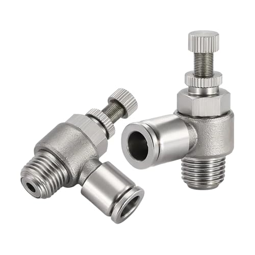 1 stücke 304 Pneumatische montage SL6-M5 1/8 "-6mm Drossel ventil druck reduzieren control regulierung SL10-02 SL6-01 SL8-01 SL6-02(SL8-03) von BLLUYJXZ