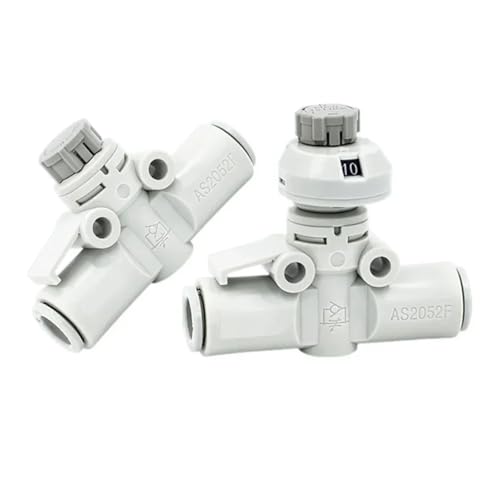 1 stücke AS1002F/2002F/2052F/3002F Pneumatische pipeline geschwindigkeit regelventil Absolvierte pipeline drossel ventil Fitting AS1002FS(AS3002FS-10A) von BLLUYJXZ