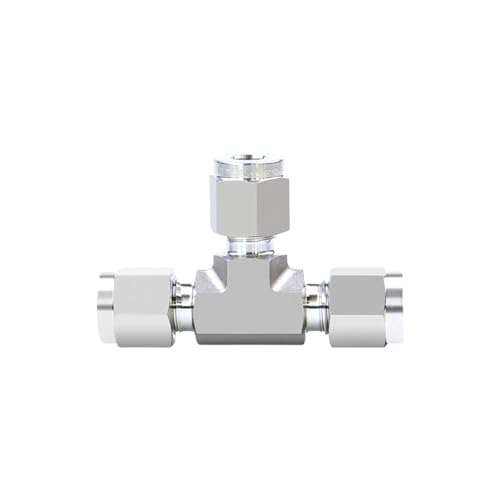 BLLUYJXZ 1 STÜCKE 2000-PSI-SS316L 3 Möglichkeiten 1/16 "-1" 3-25mm Rohr OD Compression Union SUS316L Edelstahl Koppler Rohr Fitting Anschluss Mit Mutter Lock(4mm) von BLLUYJXZ