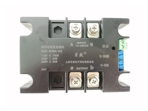 BLLUYJXZ 220 V einphasigen Motor Softstarter Modul Controller 2KW4KW6KW8KW(SSR-60WA-R1(2KW)) von BLLUYJXZ