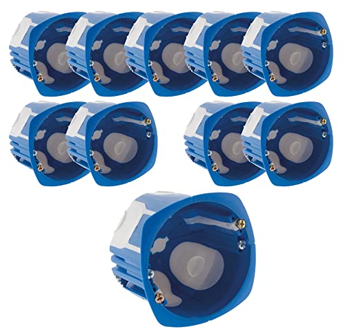 10 Stück Unterputzdose No Air Multimat 67x50mm blau inkl. Blm von BLM