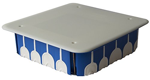 BLM bli690184 Abzweigdose Wasserdicht 180 x 180 x 50 mit Deckel, blau von BLM