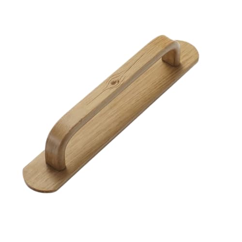 BLMAGS Aluminiumlegierung Türgriff Schubladenschrank Fenster Badezimmer Toilette Schiebetürhebel ohne Stanzen(Bruin,M) von BLMAGS